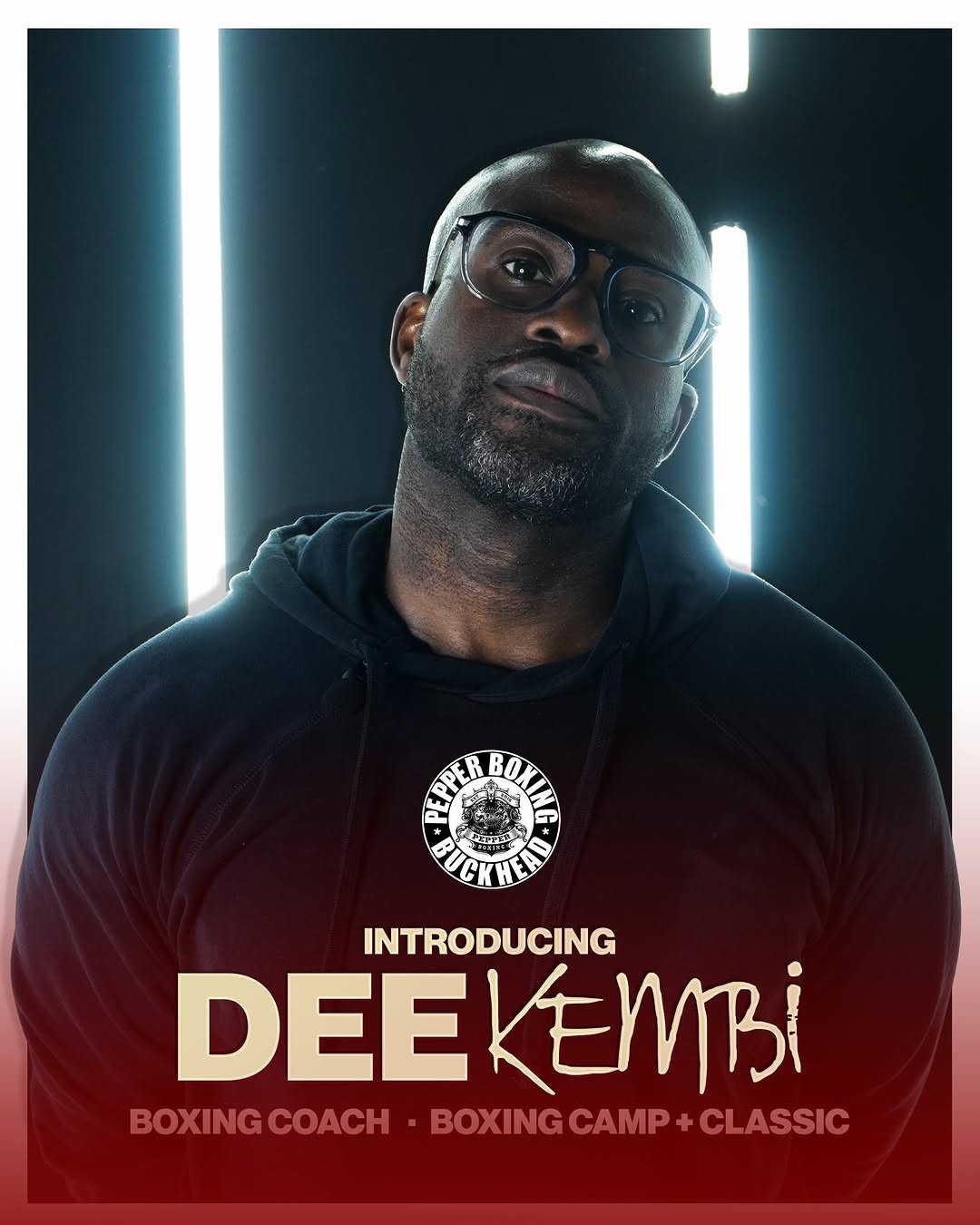 Portrait of coach Dee Kembi.